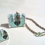 collana "Suitcase" Verde acqua