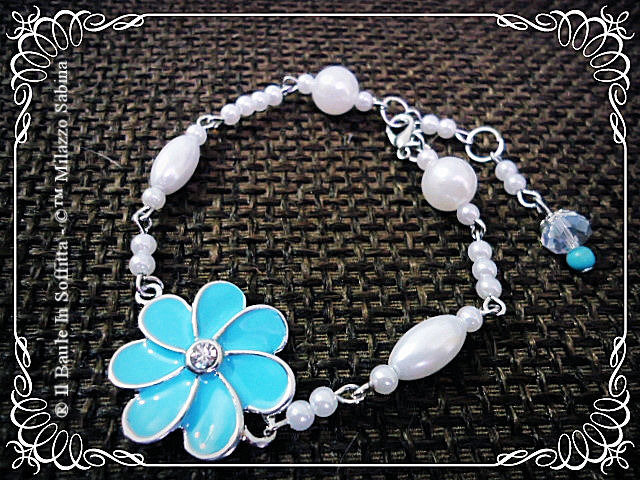 Fiori Di Perline Per Acconciature Sposa Damigelle E Comunione - Foto 7