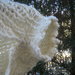 Bolerino coprispalle bianco a tricot