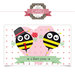 San Valentino Card - le api pazzerelle