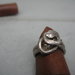 anelli in argento, fusione "i serpenti della Dea"