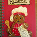 quaderno ricette gingerbeard rosso