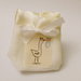 Sacchetto portaconfetti in cotone e satin: per una bomboniera sofisticata ed elegante ma semplice