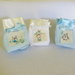 Set di 20 sacchetti portaconfetti: le bomboniere in cotone e satin per il battesimo, la comunione, la cresima del vostro bambino/a
