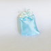 Sacchetti per confetti in satin celesti: per bomboniere eleganti ed economiche