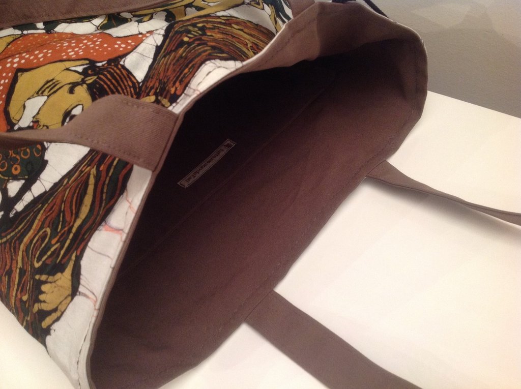 Borsa In Cotone Etnico Flor