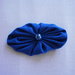 Yo-yo ovale di stoffa color azzurro