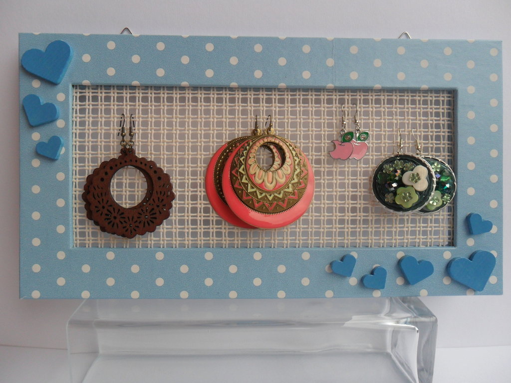 Oirlv Whe Jewelry Display Set Shop Cabinet Display puntelli per collana braccialetto Display anello orecchini Bangle decorazione Rack  36