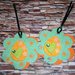 Pasqua Collection^^ - BigTag! Etichette Decorative Doppie con Ovetto di Pasqua^^ - GreenVersion