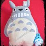 Pupazzo in pannolenci Totoro ed i suoi amici fatto a mano.