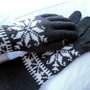 Extra-Long-Armwarmers-Five-Finger-Gloves-White-Grey-Charcoal