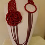 collana vintage rossa