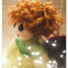 Bambola lavorata ai ferri con splendidi capelli!