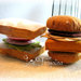Set di Sandwich e Hamburger - giocattolo in feltro,bambini