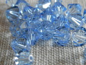 Perle in cristallo azzurro
