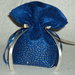 sacchetto portaconfetti confettata fai da te artigianale Blu