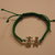 Bracciale verde con bimbi