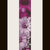 schema bracciale Fiori viola in stitch peyote pattern - solo per uso personale