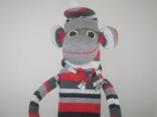 Sock toy - Scimmietta 