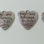 3 charms cuore "you are always in my heart" vend.