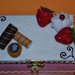 Scatolina Portagioie decorata con dolcetti