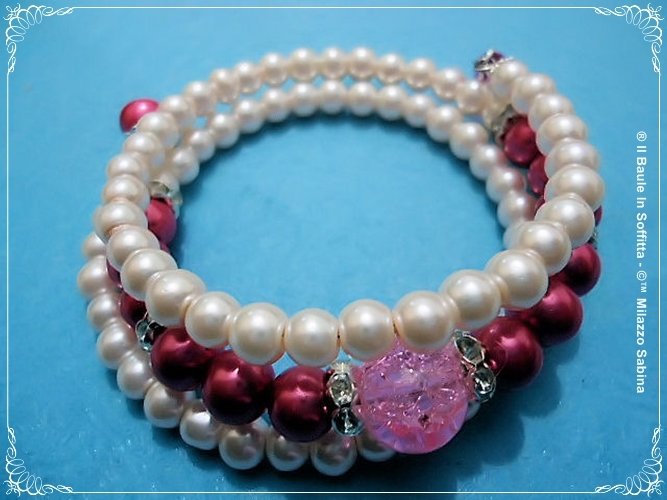 Bracciale Rigido Donna Bicolore Argento E Oro Con Cristalli – TOVABA – Elegante E Anallergico - 4