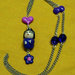 Collana giapponesina viola in fimo!