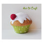 cup cake in fimo 