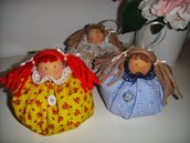  Profumabiancheria - bambole alla lavanda