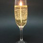  Copas de Champagne , velas aromáticas, candele / bougies / candles