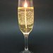  Copas de Champagne , velas aromáticas, candele / bougies / candles