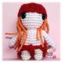 Portachiavi Uncinetto Axl Rose amigurumi