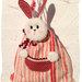 Sacchetto coniglio portapigiama- portapannolini bimbi
