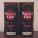 2 bicchieri Rum Havana Club ottenuti da bottiglie