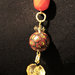 Collana realizzata a mano con perle fantasia in Fimo - "Sunset"