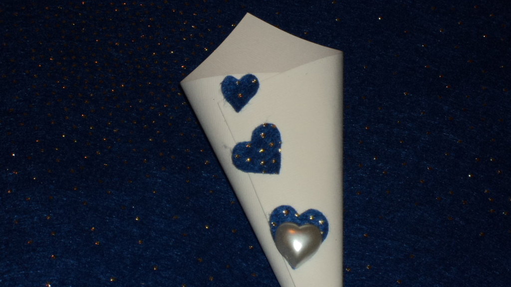 Rotolo di adesivi a forma di cuore blu da 3,8 cm, per San Valentino, impermeabili, rimovibili, per buste artigianali, scatole, etichette regalo, sacchetti per matrimoni, 500 pezzi
