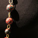 Collana realizzata a mano con perle fantasia in Fimo - "Autumn"