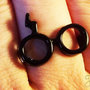 anello harry potter occhiali saetta