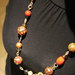 Collana realizzata a mano con perle fantasia in Fimo - "Sunset"