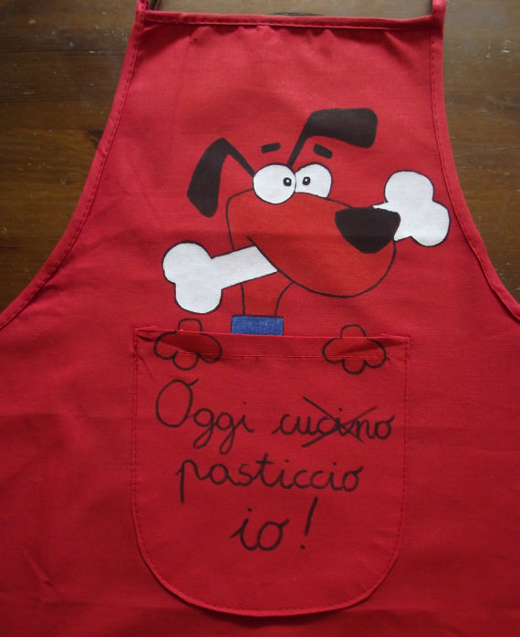 Grembiule da Cucina Divertente - Nonno il re della Cucina - Grembiuli Divertenti Cucina - Idee Regalo Amici - T-shirteria