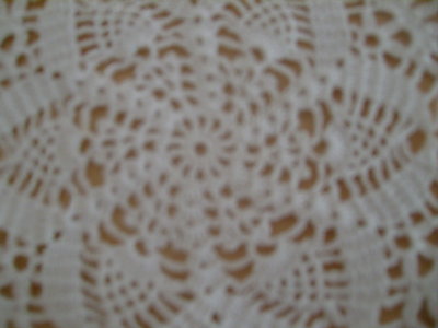 Kilofly Centrini Uncinetto Fatti A Mano In Cotone – Set Da 4, Colore Bianco, 43,5x42,5 Cm – Per Tazze, Bicchieri E Decorazione Tavola