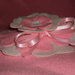sacchetti confetti segnaposto artigianali fai da te "fiore rosa"