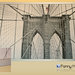 Ponte di Brooklyn - stampa su tela