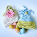 Cappellino "Primavera" Abbigliamento bebè fatto a mano