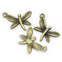 Ciondolo  Charms Libellula bronzo 22.5mm x 15.5mm tantissimi sconti per oggi