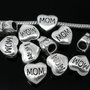 Perla Cuore  "MOM A Foro Largo 11x11mm