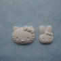 2 gessetti in polvere ceramica "Hello Kitty"