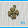 4 charms quadrifoglio bronzo