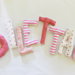 DILETTA: targa in lettere di stoffa imbottite, la ghirlanda 'nome' per decorare la cameretta della vostra bambina