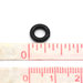 30 gommini neri fermaperle 8 mm foro 4 mm scontato